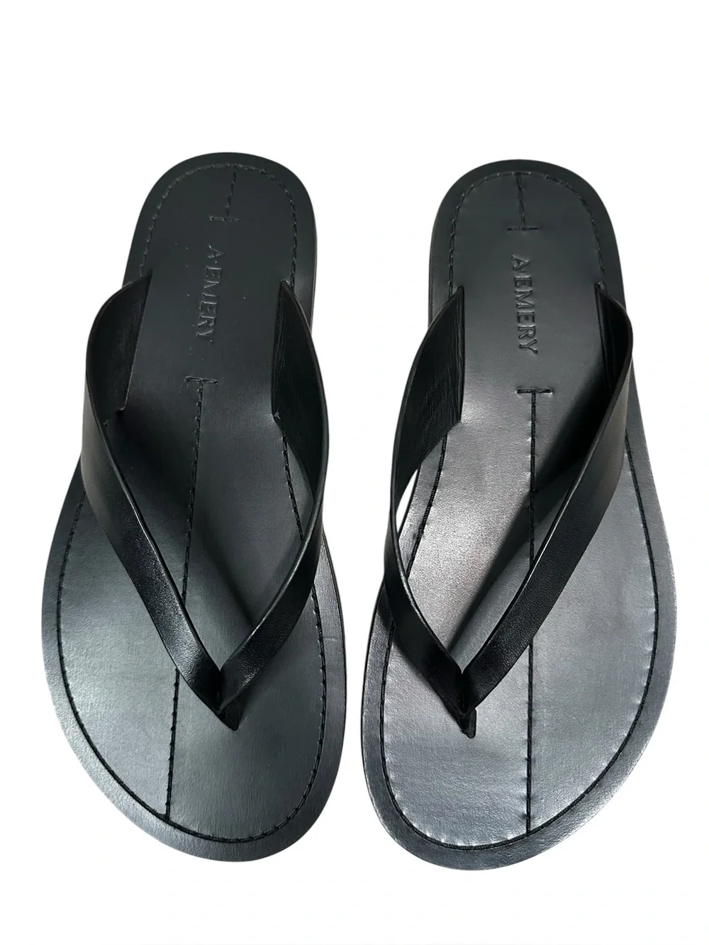 A.Emery Flora leather thong sandals